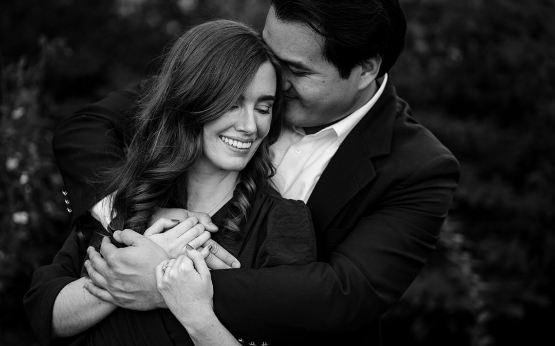 Fall engagement session at the Enid A Haupt Garden in DC by Potok's World Photography