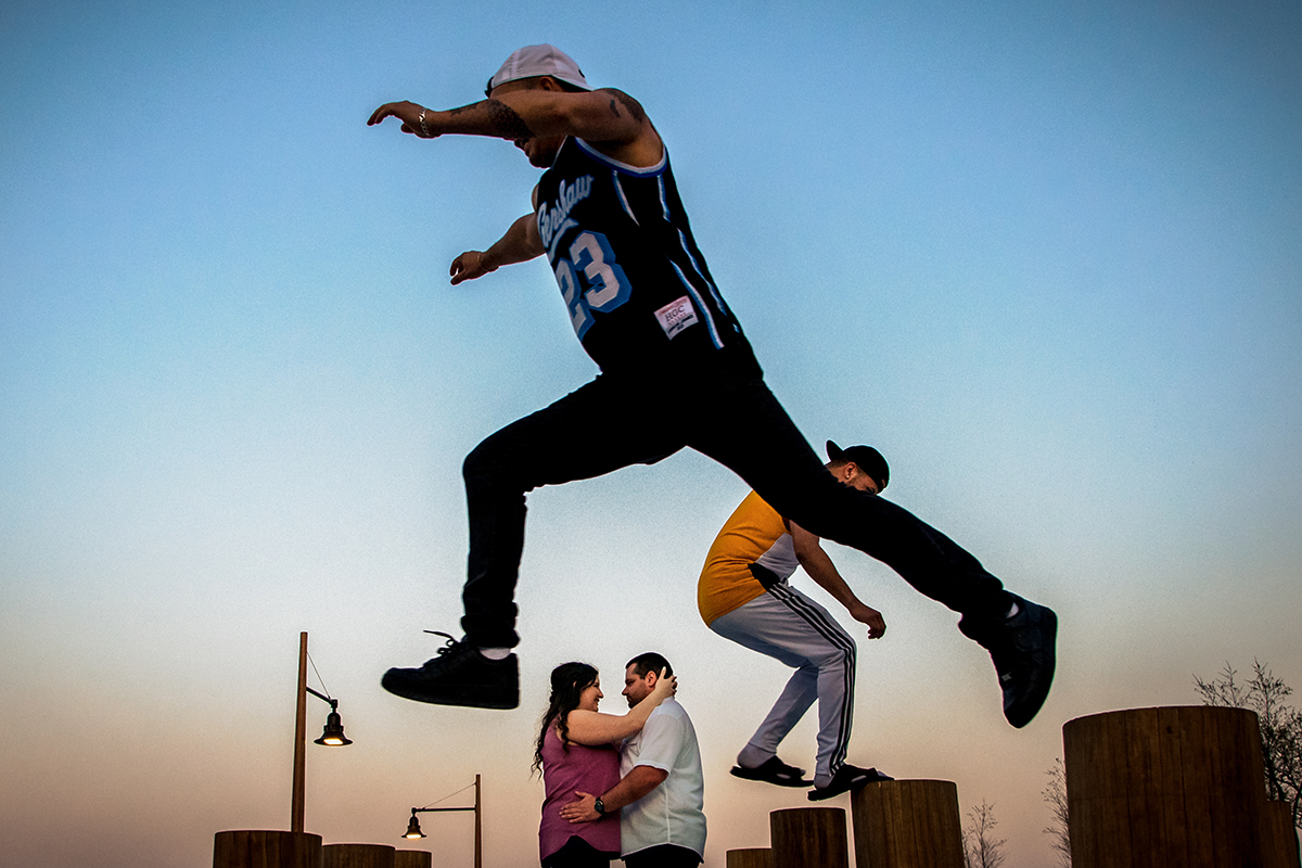 Old Town Alexandria engagement photos by DC wedding photographers of Potok's World Photography