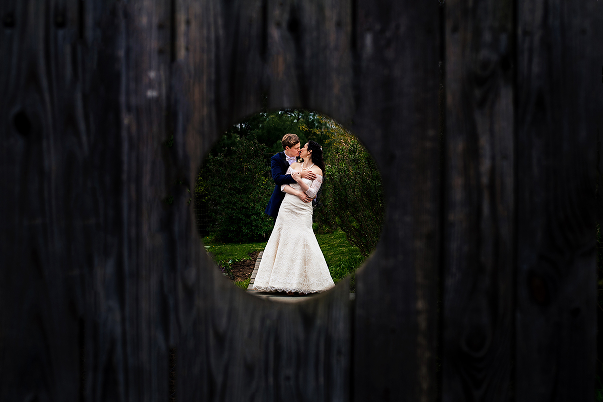 Bride and groom post wedding couple's portraits at Salamander Resort in Virginia by DC wedding photographers of Potok's World Photography