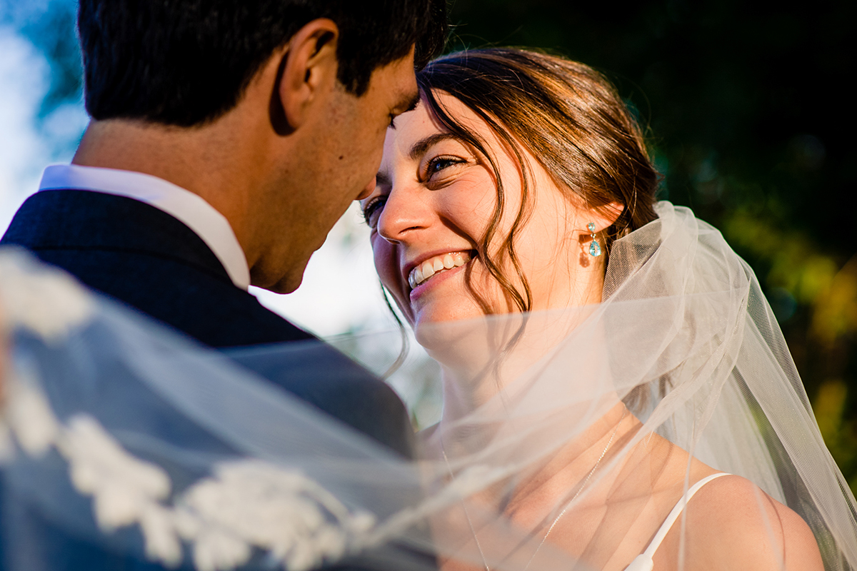 Creative wedding portraits at Historic London Town and Gardens Maryland by DC wedding photographer of Potok's World Photography