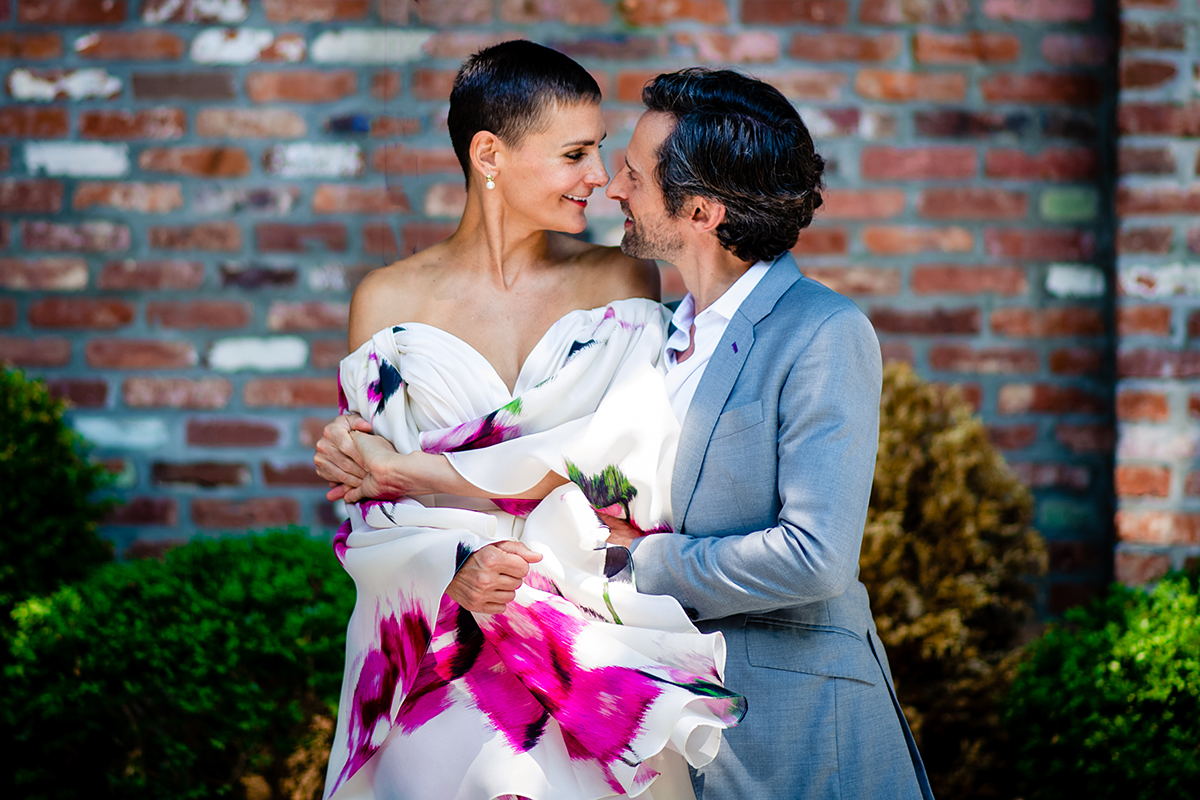 Summer engagement session at Fathom Gallery in Georgetown DC by Potok's World Photography
