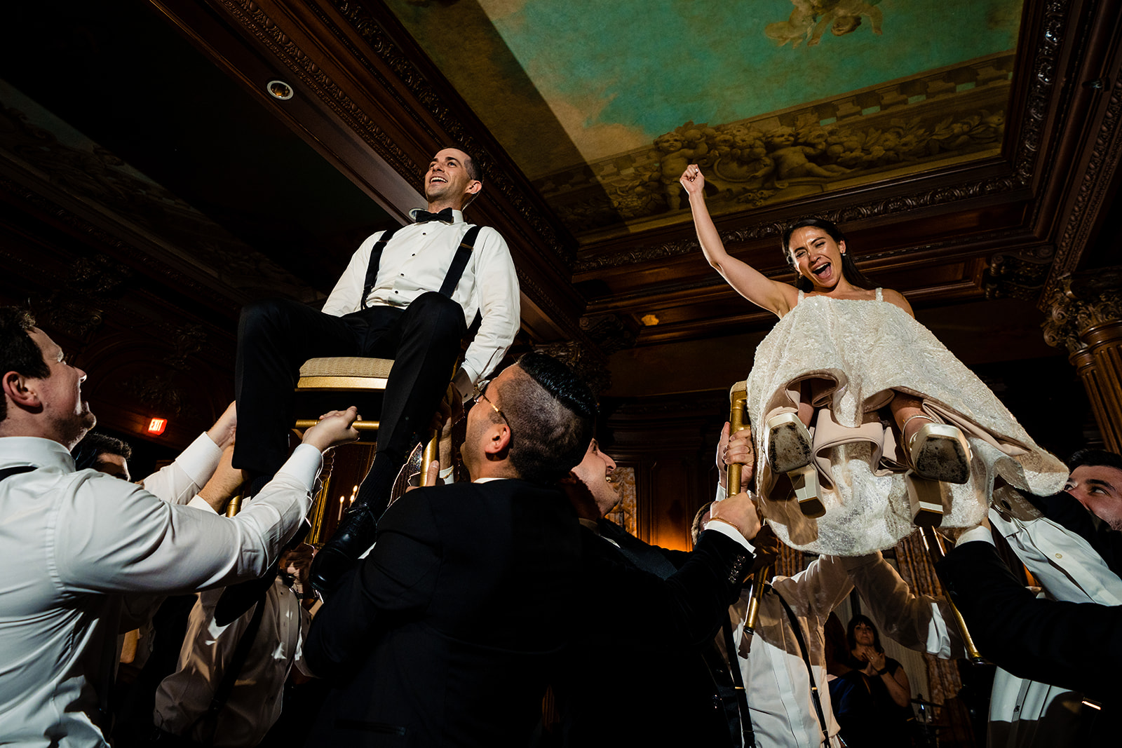 Wedding reception at the Cosmos Club in Washington DC by Potok's World Photography
