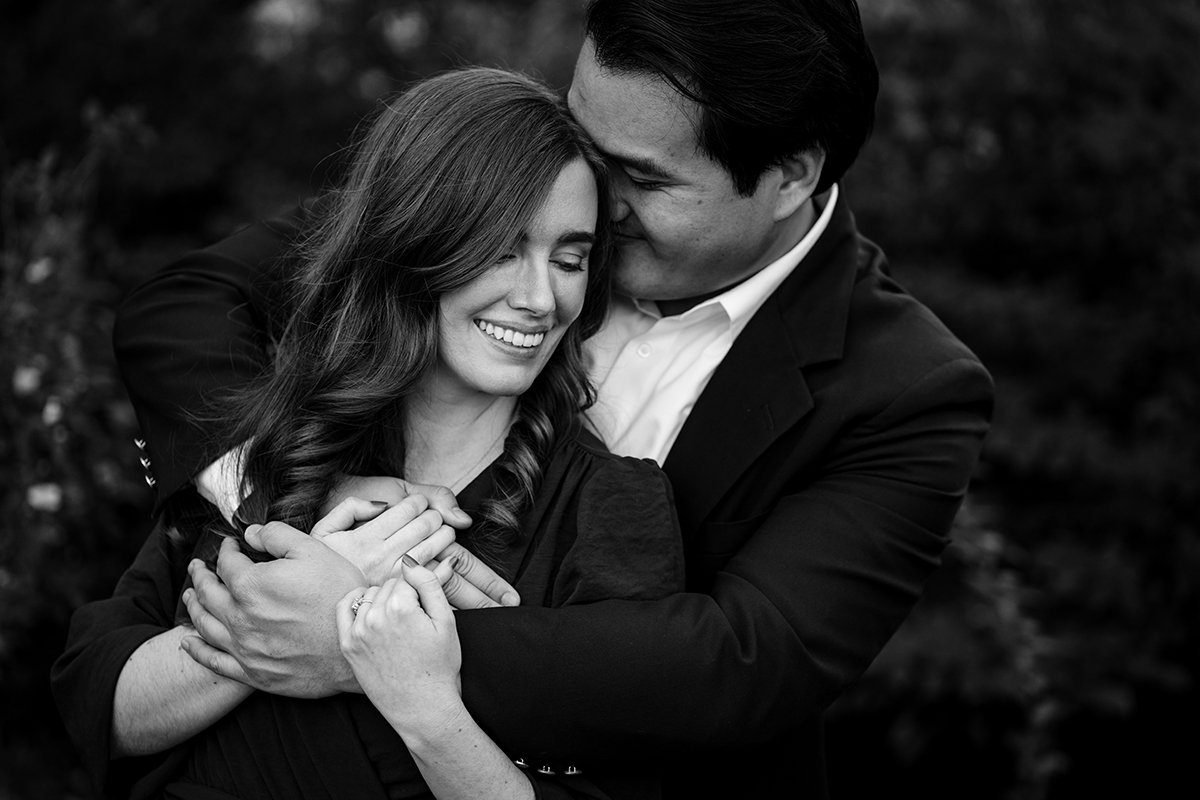 Fall engagement session at the Enid A Haupt Garden in DC by Potok's World Photography