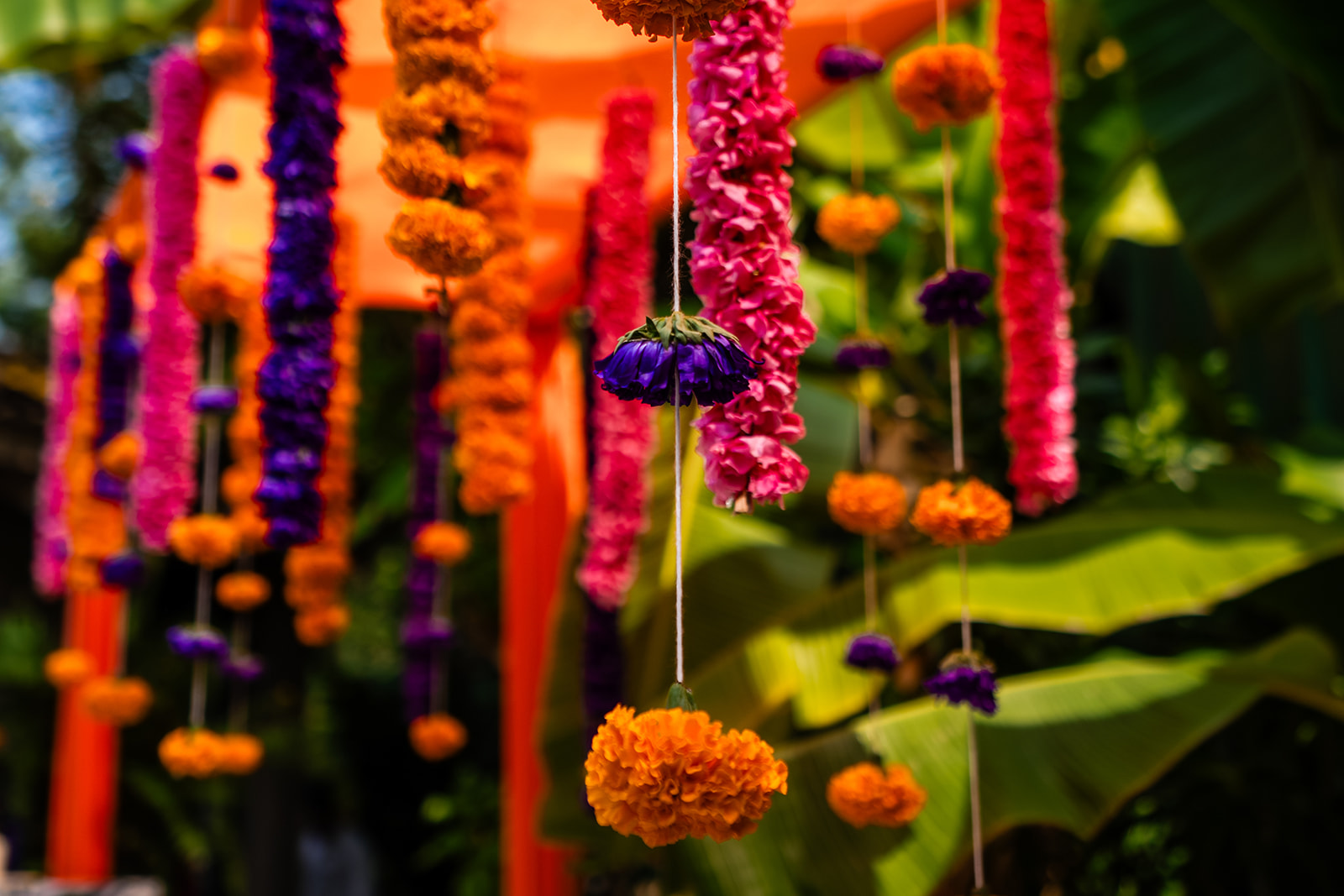 Mehendi decor at seaside villa on ECR Road in Chennai by Potok's World Photography