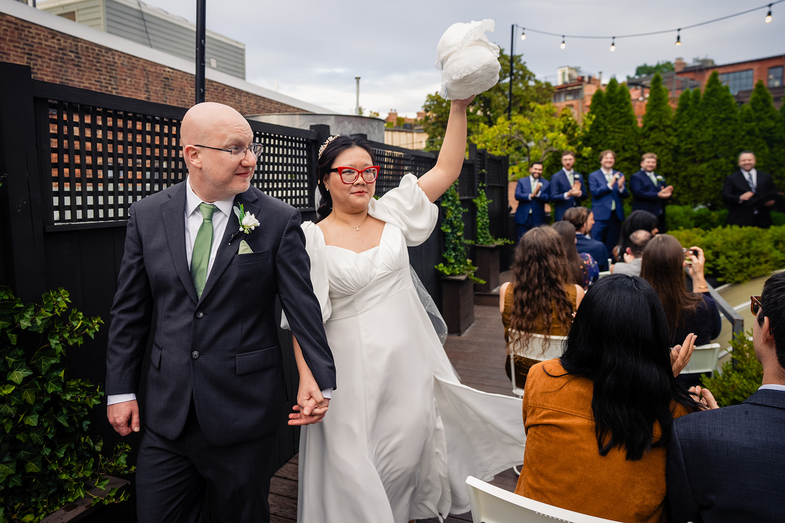 Wedding Ceremony at Fathom Gallery in Washington DC